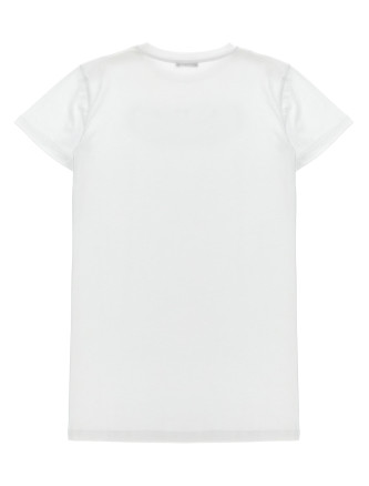 Embossed logo dress #