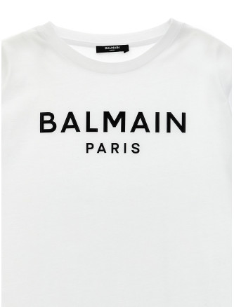 Embossed logo dress #