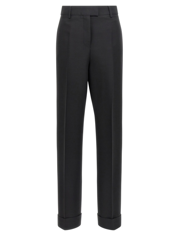 Stretched pleated trousers #1