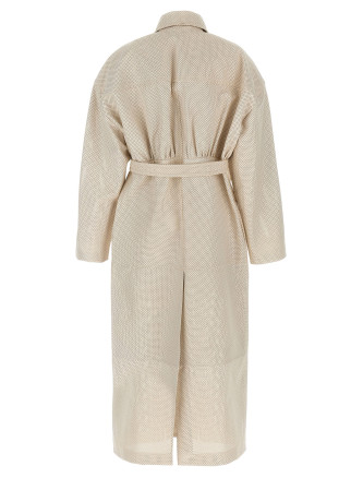 'Antiope1234' trench coat #