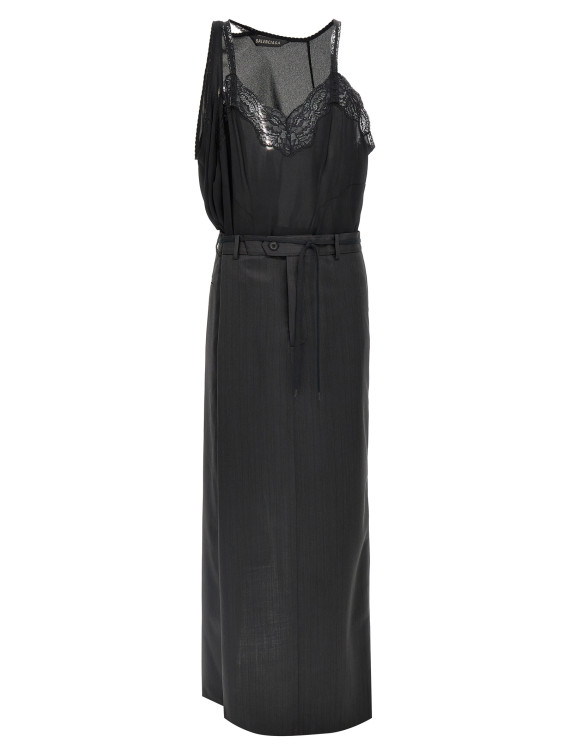 'Patched Slip' dress #1