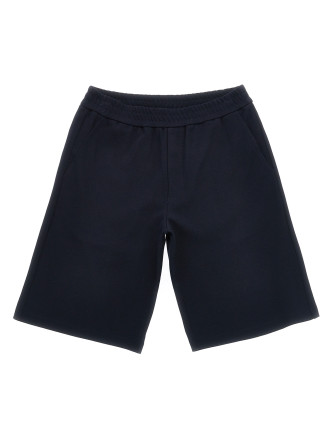Tricolor bermuda shorts