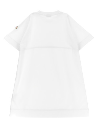 Two-material dress #