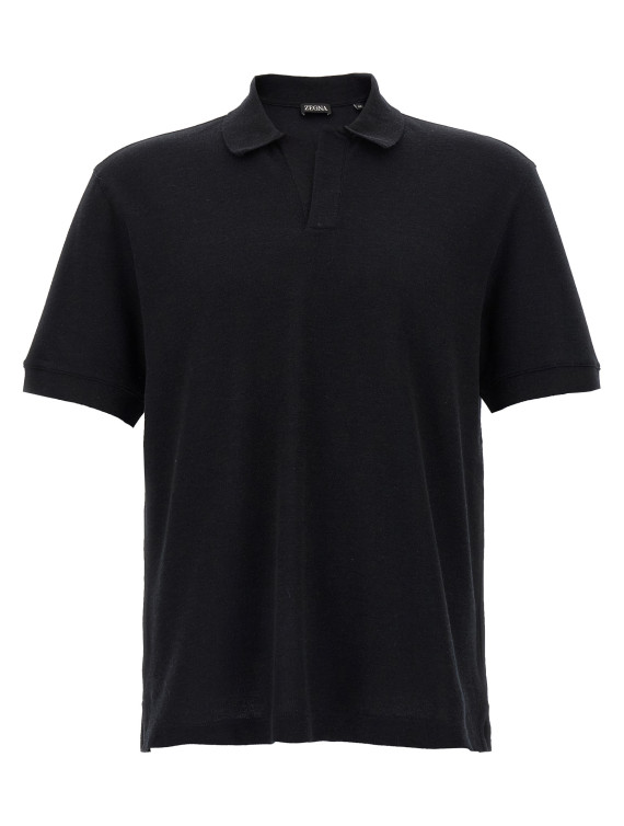 Cashmere polo shirt #1