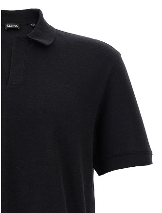 Cashmere polo shirt #