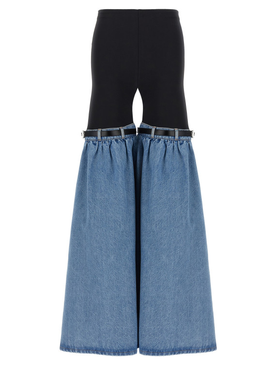 'Hybrid Denim Flare' pants #1