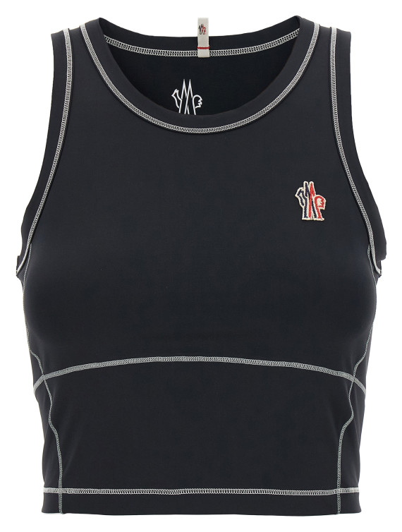 Logo patch sporty top #1