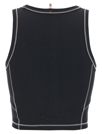 Logo patch sporty top #