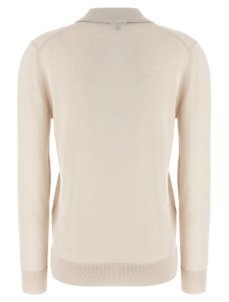 Cashmere and silk polo shirt #