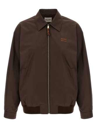 Panama cotton blouson