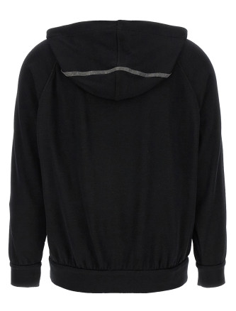 'Shiny Trims' hoodie #