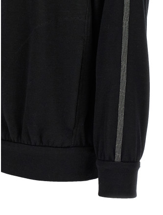 'Shiny Trims' hoodie #