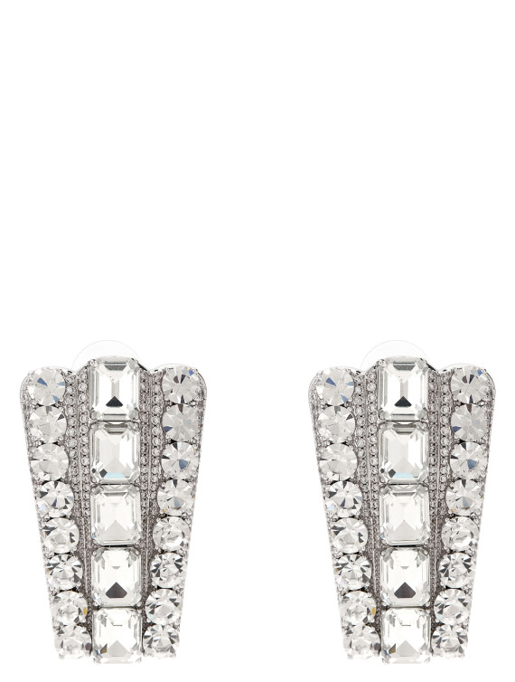 'Multi Crystal' earrings #1