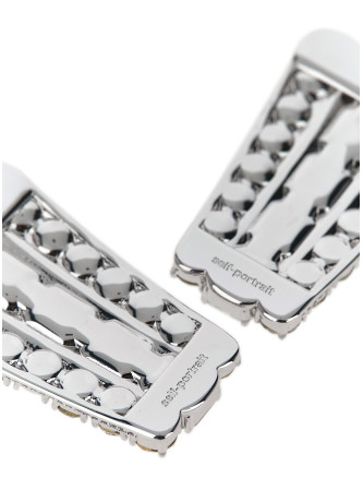 'Multi Crystal' earrings #