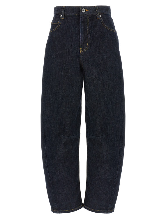 'Indigo Barrel Leg' jeans #1
