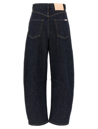 'Indigo Barrel Leg' jeans #