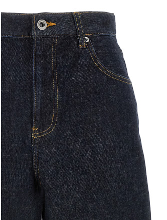 'Indigo Barrel Leg' jeans #
