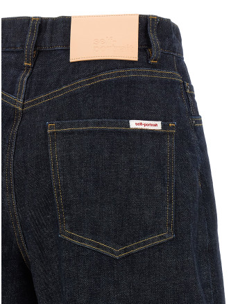 'Indigo Barrel Leg' jeans #
