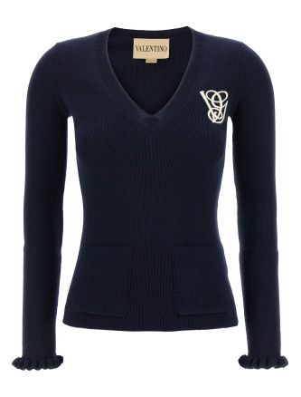 Valentino Garavani embroidery sweater