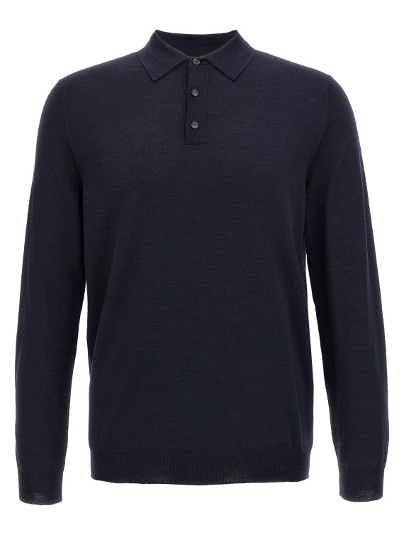 Virgin wool polo shirt #1