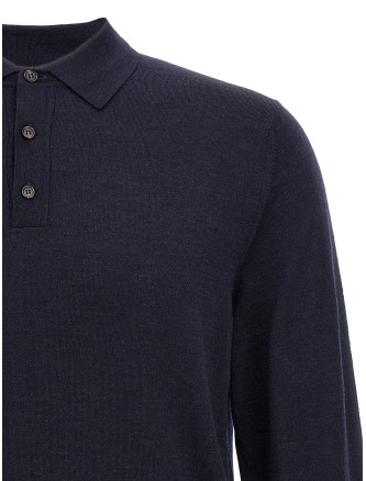 Virgin wool polo shirt #