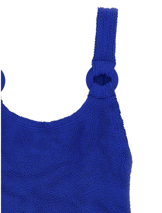 'Domino Swim' one-piece swimsuit #