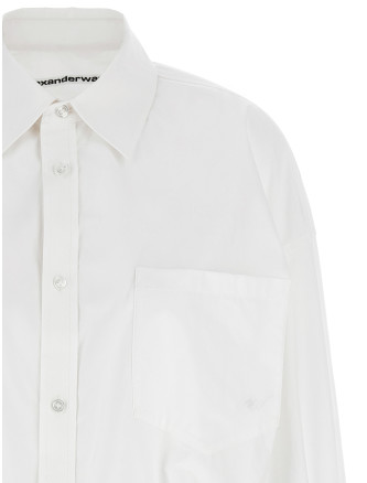 'Pre-Styled Shirt Dress W Chain' dress #