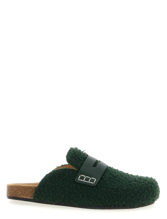 'Felt Loafer' mules