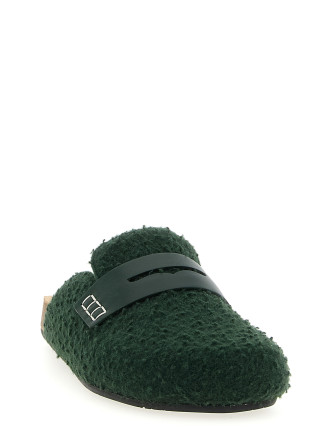 'Felt Loafer' mules #