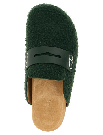 'Felt Loafer' mules #