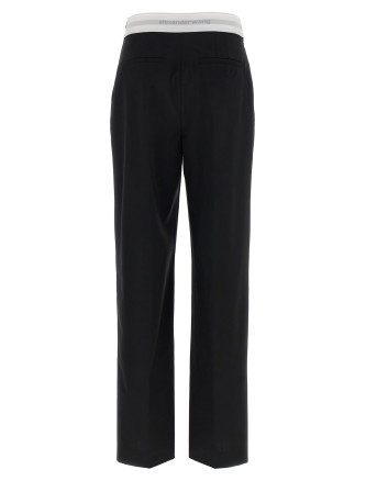 Logo elastic pants #