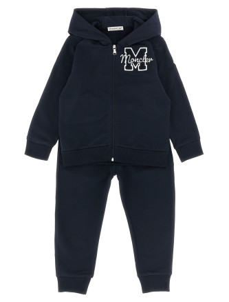 3D logo embroidery sweatshirt + joggers