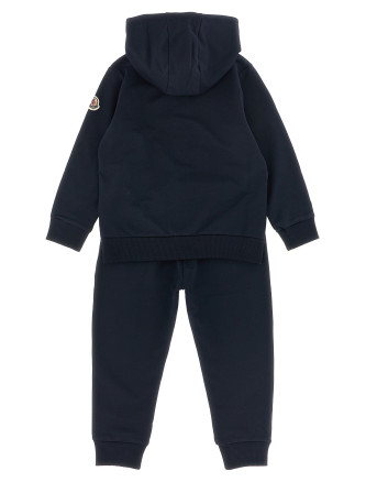 3D logo embroidery sweatshirt + joggers #