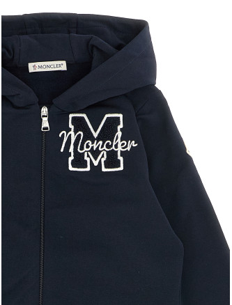 3D logo embroidery sweatshirt + joggers #