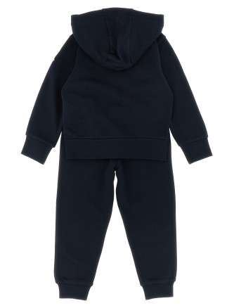 Logo embroidery sweatshirt + joggers #