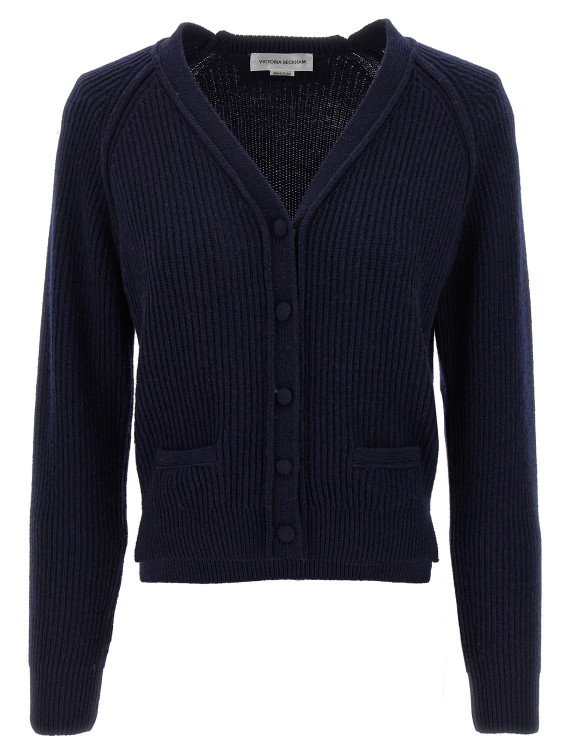 'Stepped Hem' cardigan #1