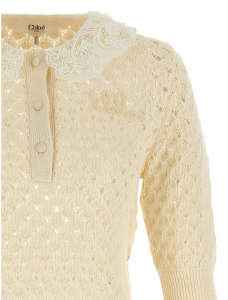 Pointelle knit #