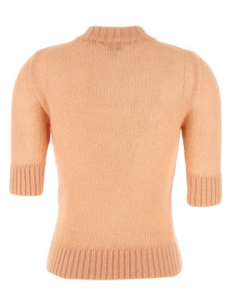 Logo embroidery sweater #