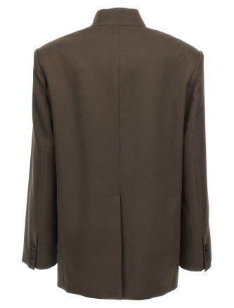 Maxi shoulder strap blazer #