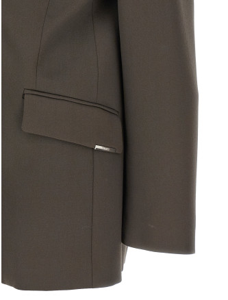 Maxi shoulder strap blazer #