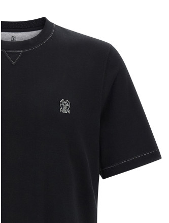 Logo embroidery t-shirt #