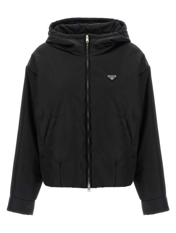 Re-Nylon hooded jacket #1