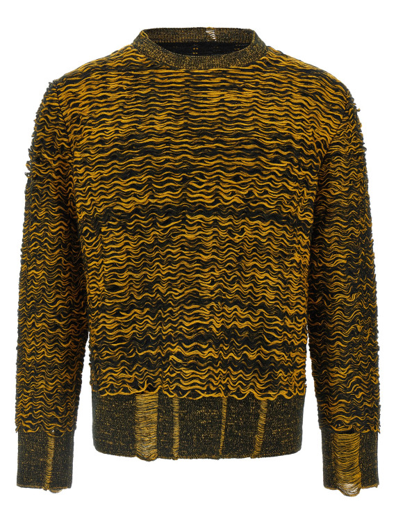 Corrugated texture sweater #1
