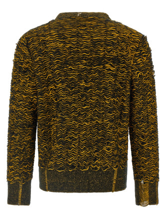 Corrugated texture sweater #