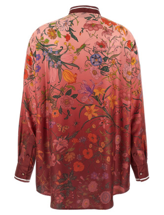 'Gucci Flora' print shirt #