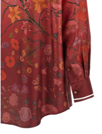 'Gucci Flora' print shirt #
