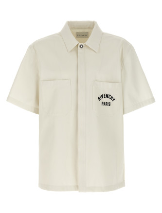 Logo embroidery shirt