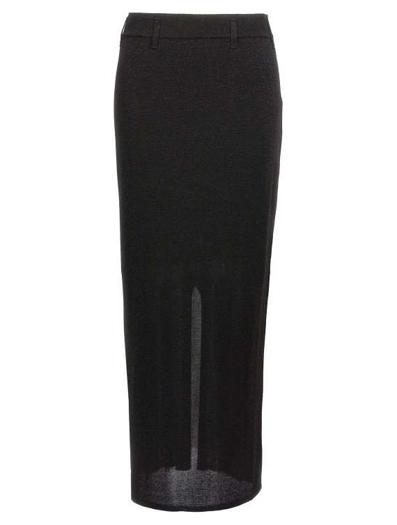 Vanity and lamé skirt #1