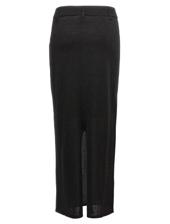 Vanity and lamé skirt #