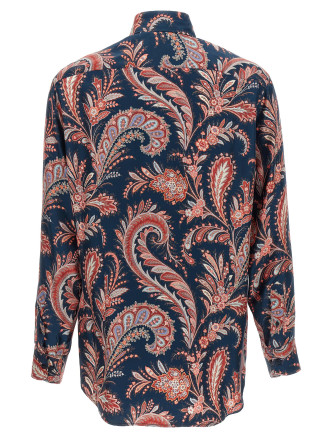 Paisley ramage silk shirt #